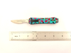 Carbon Steel Substitutable Blade Auto Otf Utility Knife with 10 Pieces Replacement Blade 
