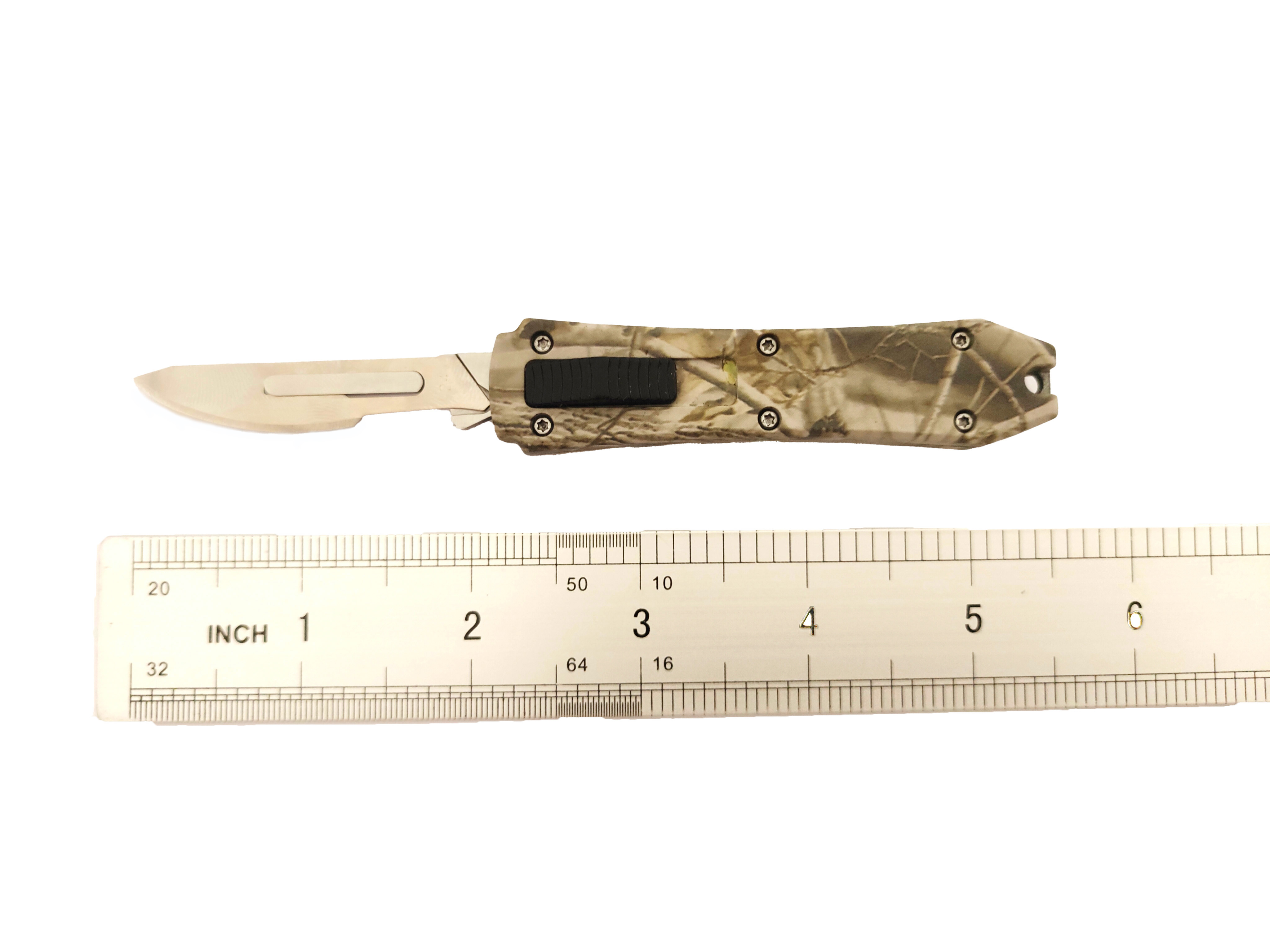 Front Eject Knife with Replaceable Blade Automatic Otf Multi Tool Knife