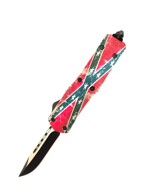 Dual Action Large Big Pocket Compact Needle Point Optional Otf Switchblade Knives