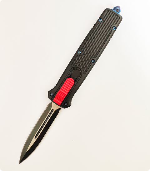 Self Defense Locking Automatic Spring Foldable Pocket Camping Knife Otf Switch Blade