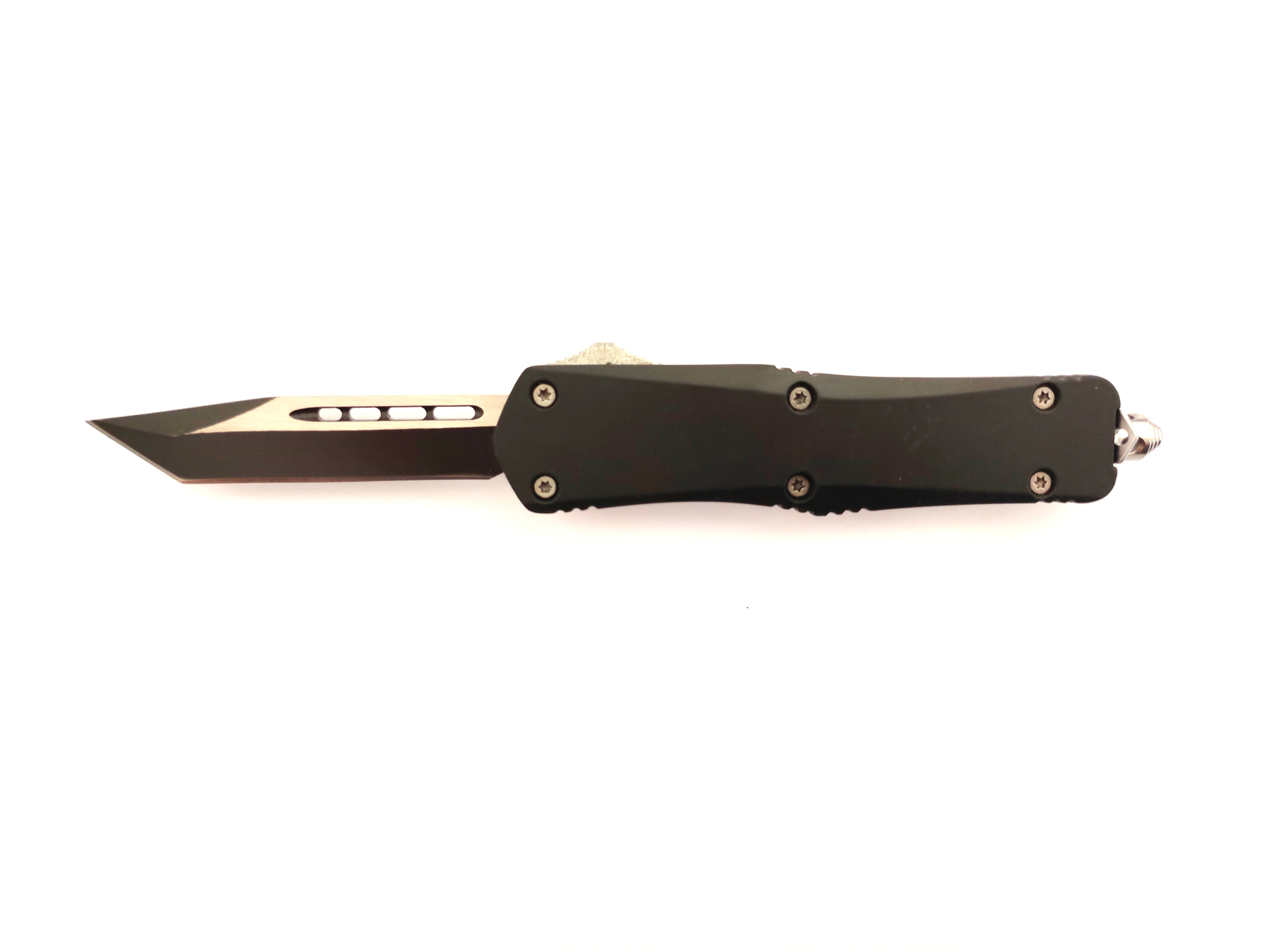 Multiple Styles Pocket Auto Otf Knife Clip Black Double Edge Automatic Knives