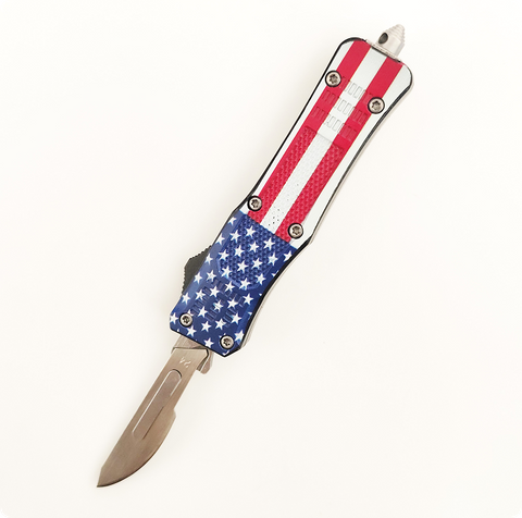 Precision Cutting Tool Surgical Style Scalpel Blade Compatible Retractable Auto Safety Otf Utility Knife