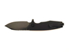 Titanium Coated Rescue Outdoor Hunting Camping Knife with G10 Handle