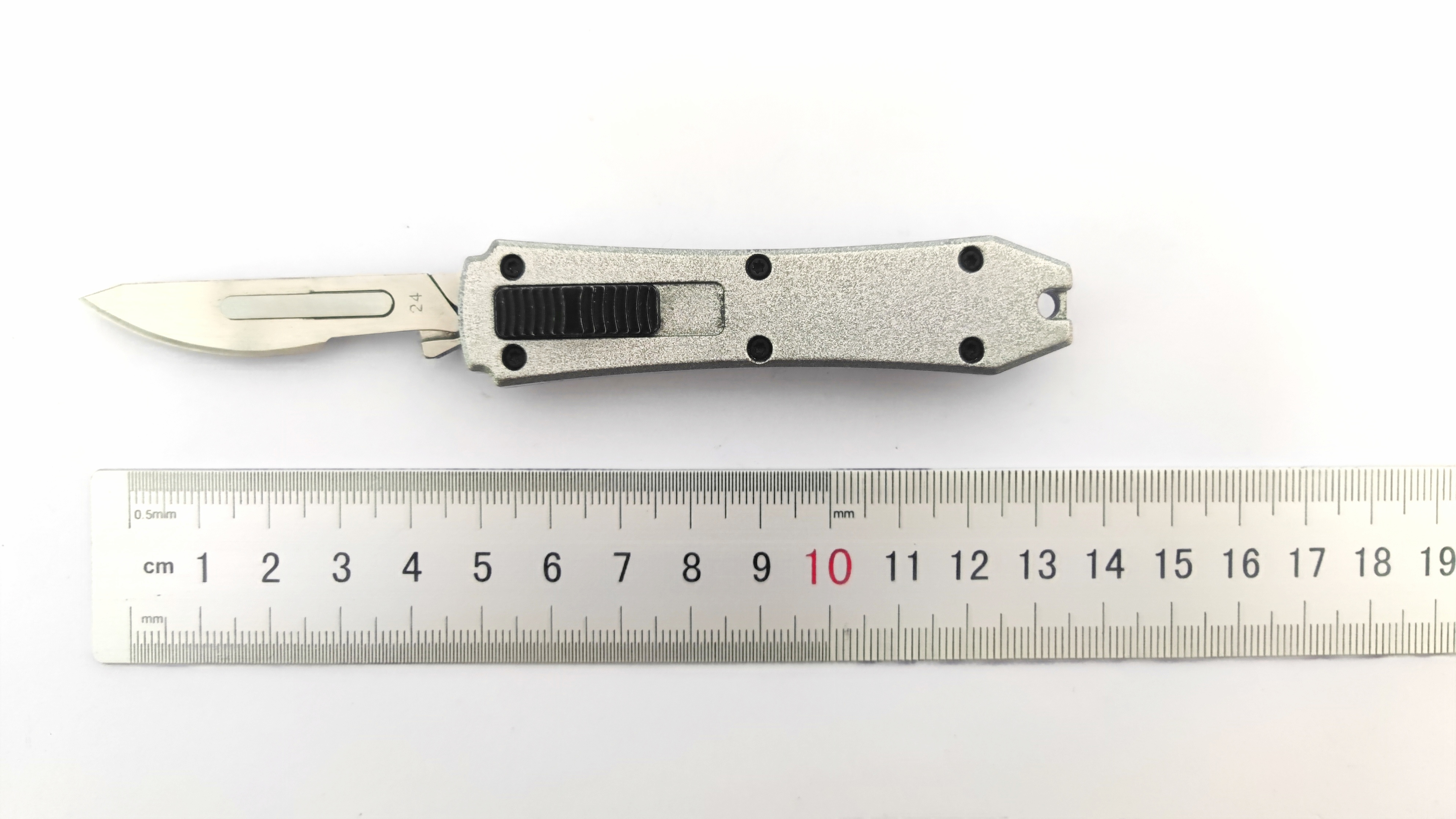 Mini Automatic Multiple Blade Otf Removable Replacement Blade Otf Utility Knife