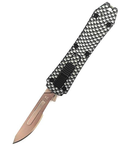 Pluggable Replaceable Automatic Surgical Blade Portable Bistoury Scalpel Multiple Blade Otf Knife