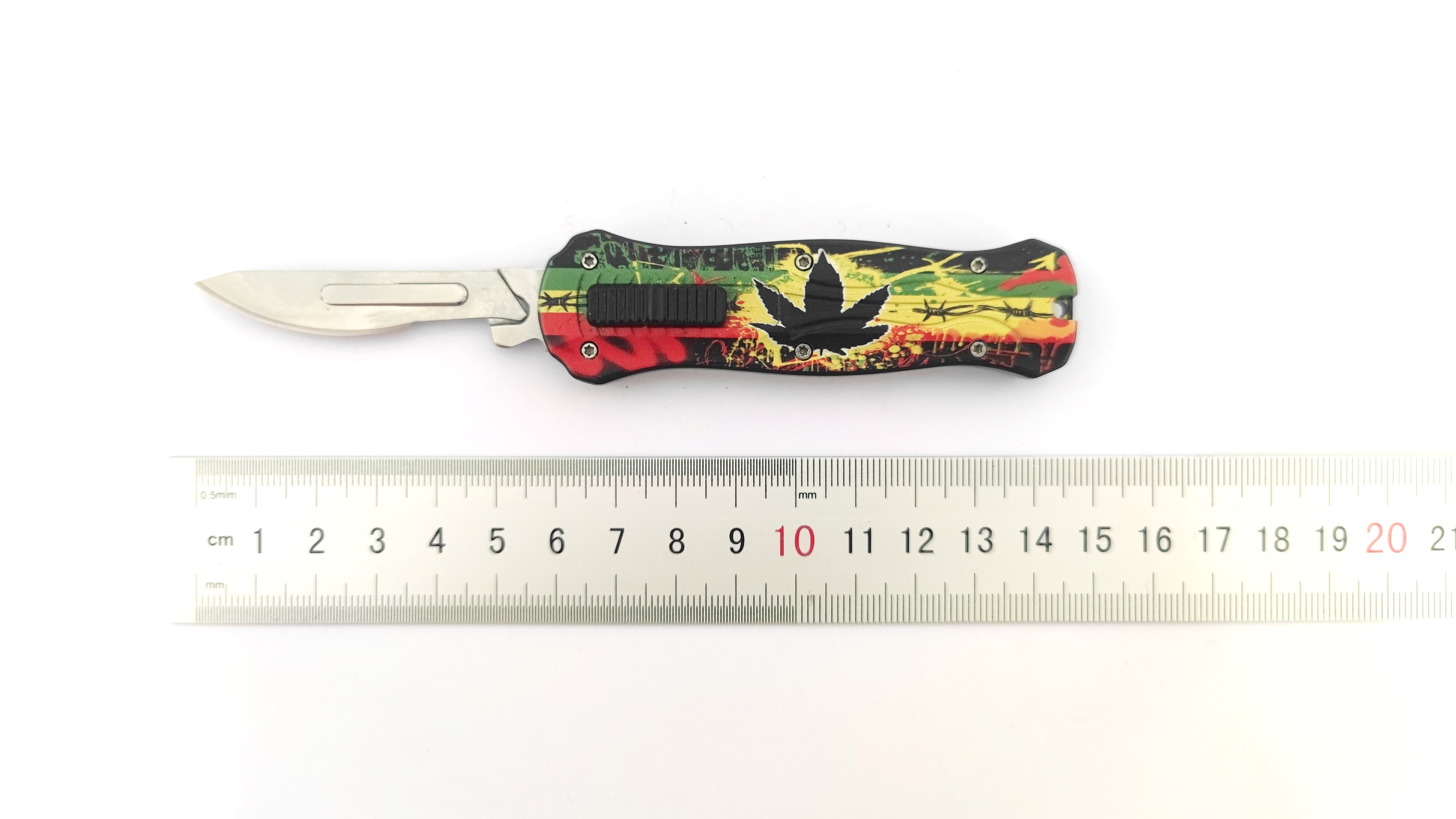 Zinc Aluminum Handle Auto Otf Multiple Blade Detachable Operation Bistoury Scalpel