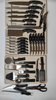 Wholesale High Quality 32PCS Kitchen Knife Set Stainless Steel Knives PP Plastic Chef Cooking Knife
