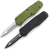 China Factory Price Outdoorsmen Hunters Hunting Otf Auto Automatic Gear Compact Double Action Knife
