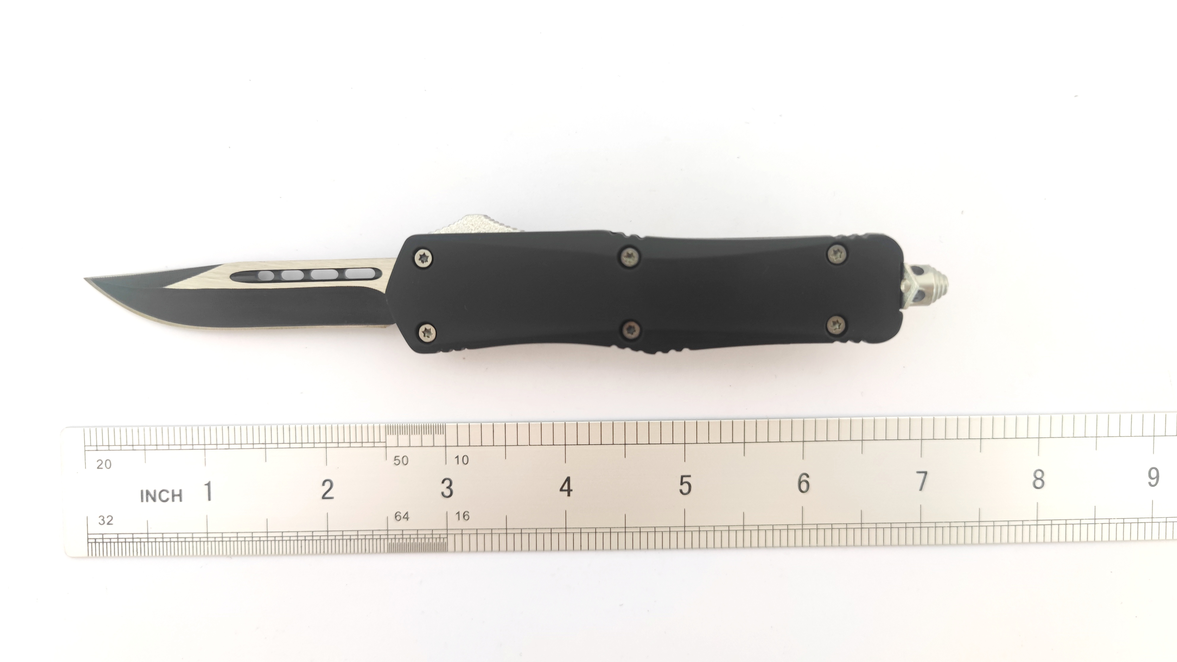 Combat Self Defense Auto Otf Hunting Automatic Knife Pushbutton Knife Double Action Knife