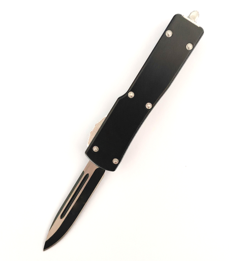 Wholesale Hot Sale Aluminum Handle CNC Double Action Edge Portable Mini Auto Otf Knife