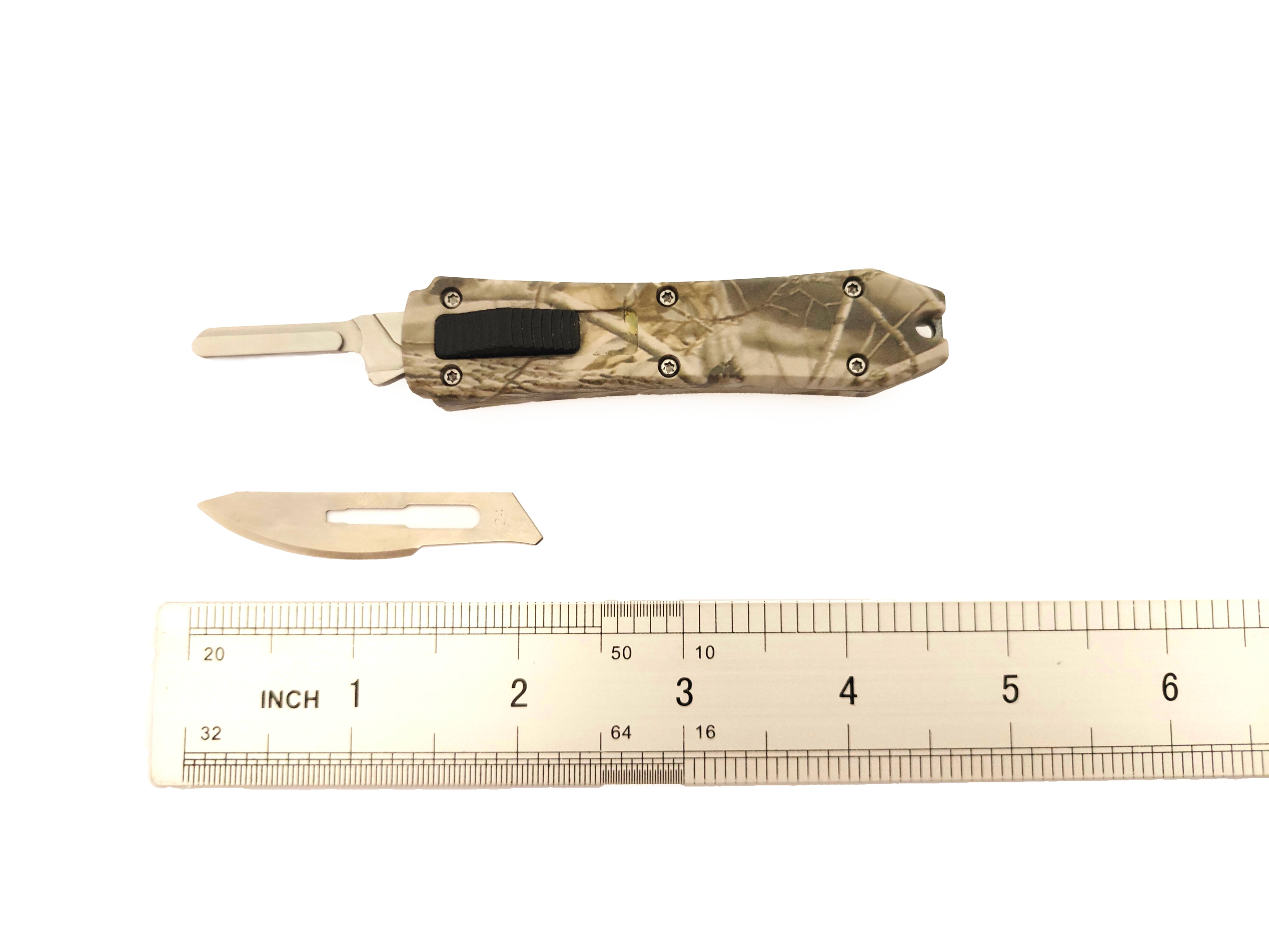 Front Eject Knife with Replaceable Blade Automatic Otf Multi Tool Knife