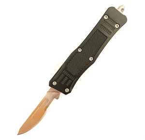 Interchangeable Out The Front Otf Knife Handle with 10 Pieces Replacement Blade