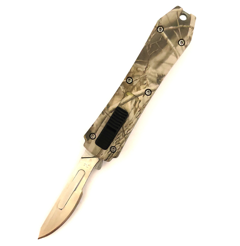 Front Eject Knife with Replaceable Blade Automatic Otf Multi Tool Knife