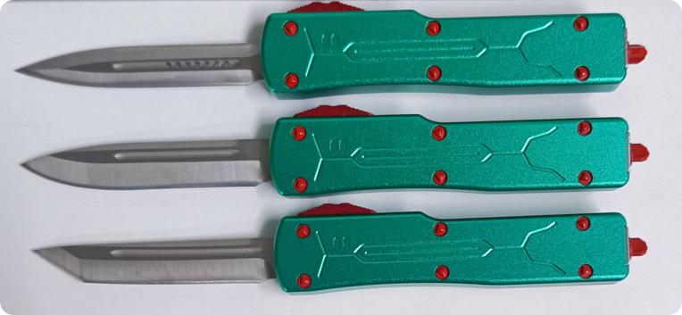 Microtech Folding High Quality Steel Blade CNC Aluminum Self-Defense Tactical Pocket Automatic Knife