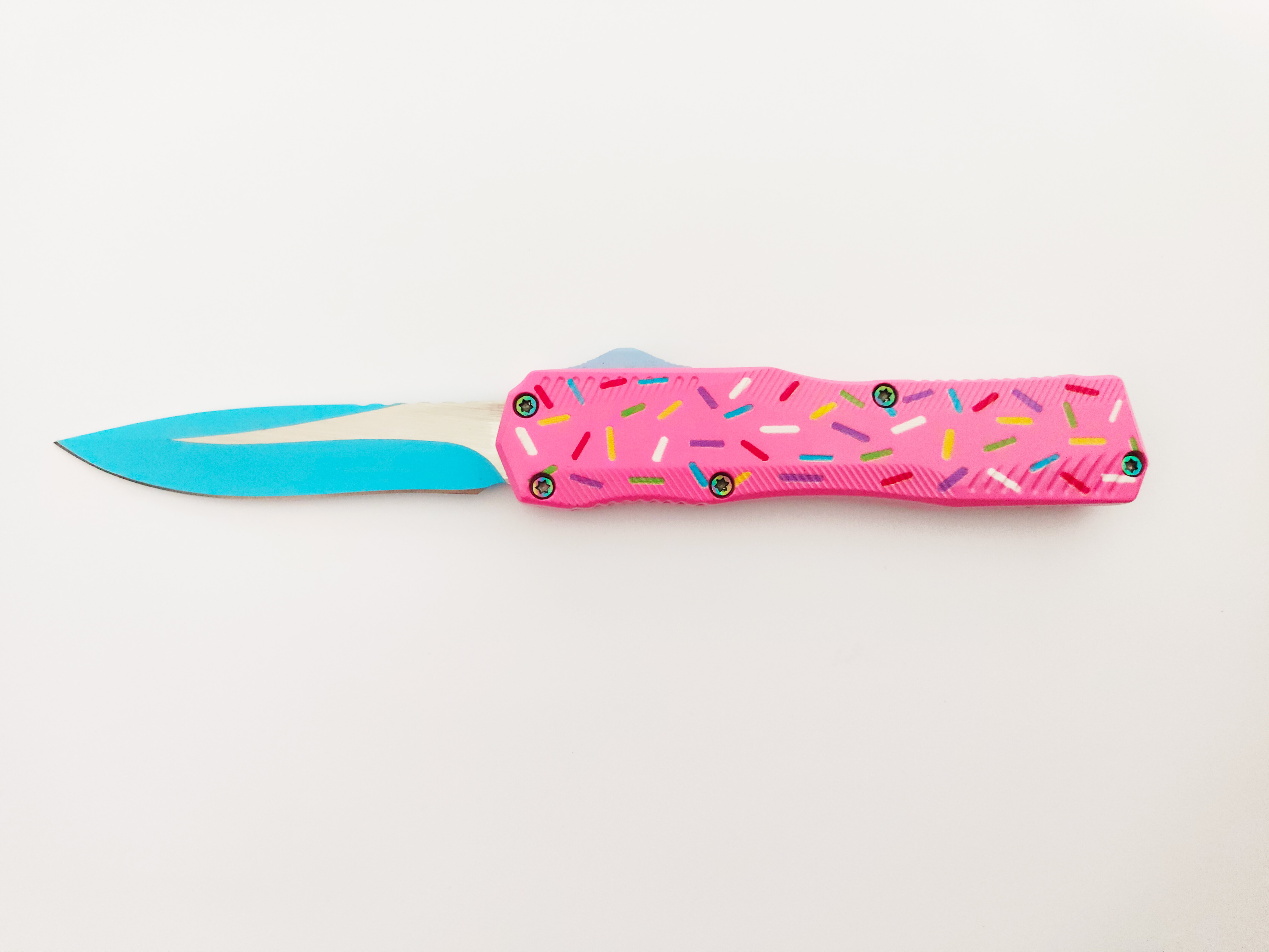 High Quality Wholesale Switchknife Telescoping Angel Blade Automatic Out The Front Knife