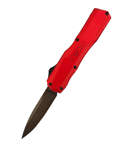 Kershaw Customizable Livewire Point D2 Steel Blade Auto Aluminum Sliding Pushbutton Automatic Pocket Knife