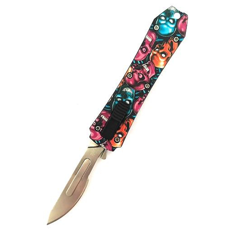 5.4 Inches Replacement Blade Automatic Otf Automatic Utility Multifunctional Edc Pocket Knife