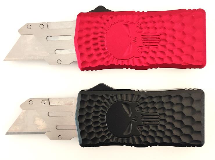 Hot Sale Replaceable Box Cutter Folding Knives EDC Otf Automatic Utility Knife