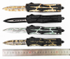 Auto Switch Blade Otf Double Action Sliding Folding Tactical Automatic Knife
