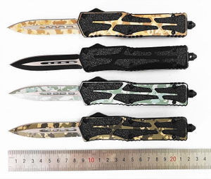 Auto Switch Blade Otf Double Action Sliding Folding Tactical Automatic Knife