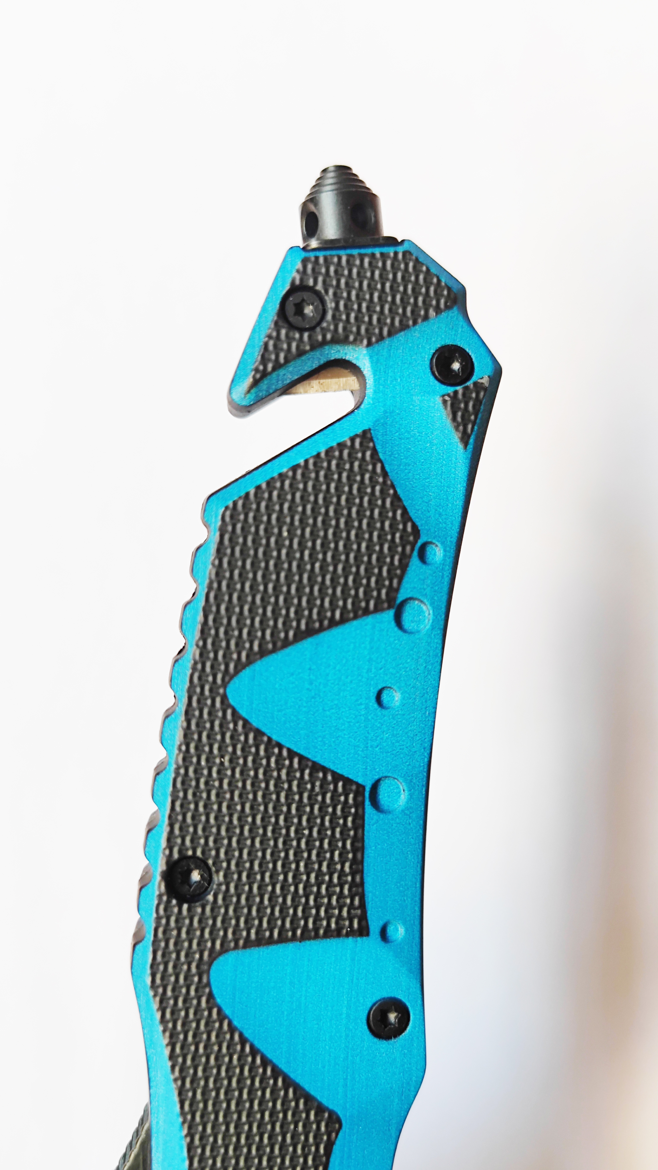 Serrated Edge Switchblades Automatic Knives Hunting Large Evader Rescue Otf Knife