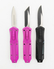 Portable EDC Lightning Steel Sided Combat Emergency Tactical Otf Mini Automatic Knife