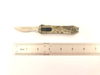 Zinc Aluminum Alloy Handle Interchangeable Blade Double Action Auto Utility Edc Pocket Knife