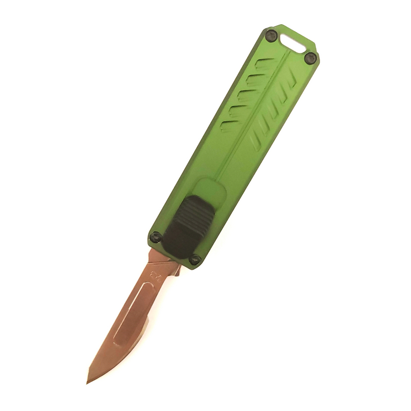 CNC Aluminum Handle No. 23 Replaceable Scalpel Blade Surgical Blade Auto Otf Utility Knife