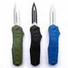 Clip Point Tanto Blade Sided Double Action Sidekick Mini Otf Automatic Sliding Knife