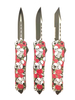 Ghost Skull Multiple Styles Double Sided Switch Blade Defense Dual Action Otf Knife