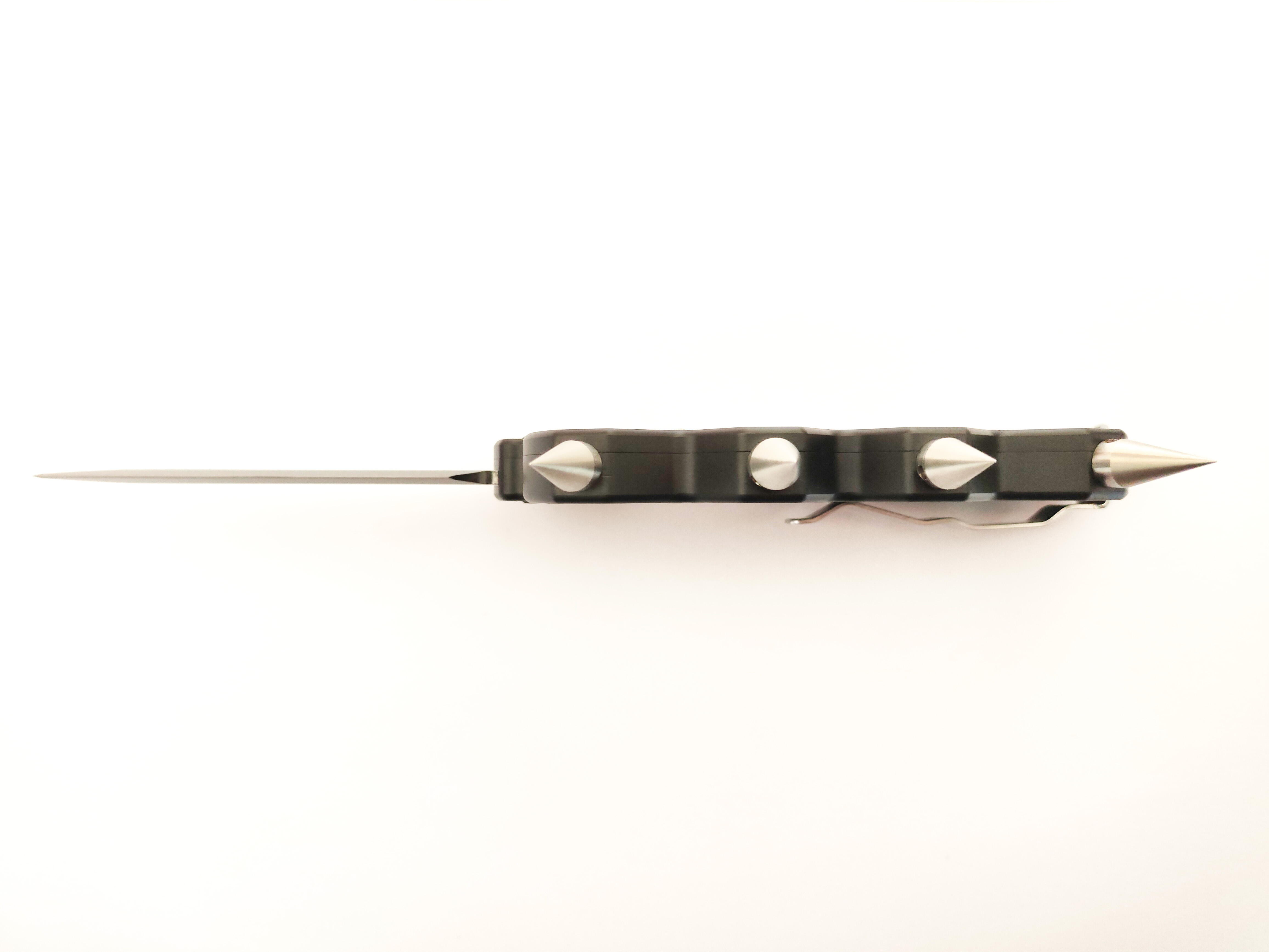 Large Auto Armed Force Tactical CNC Aluminum Chinese Knuckle Automatic Knife Switchblade Knives