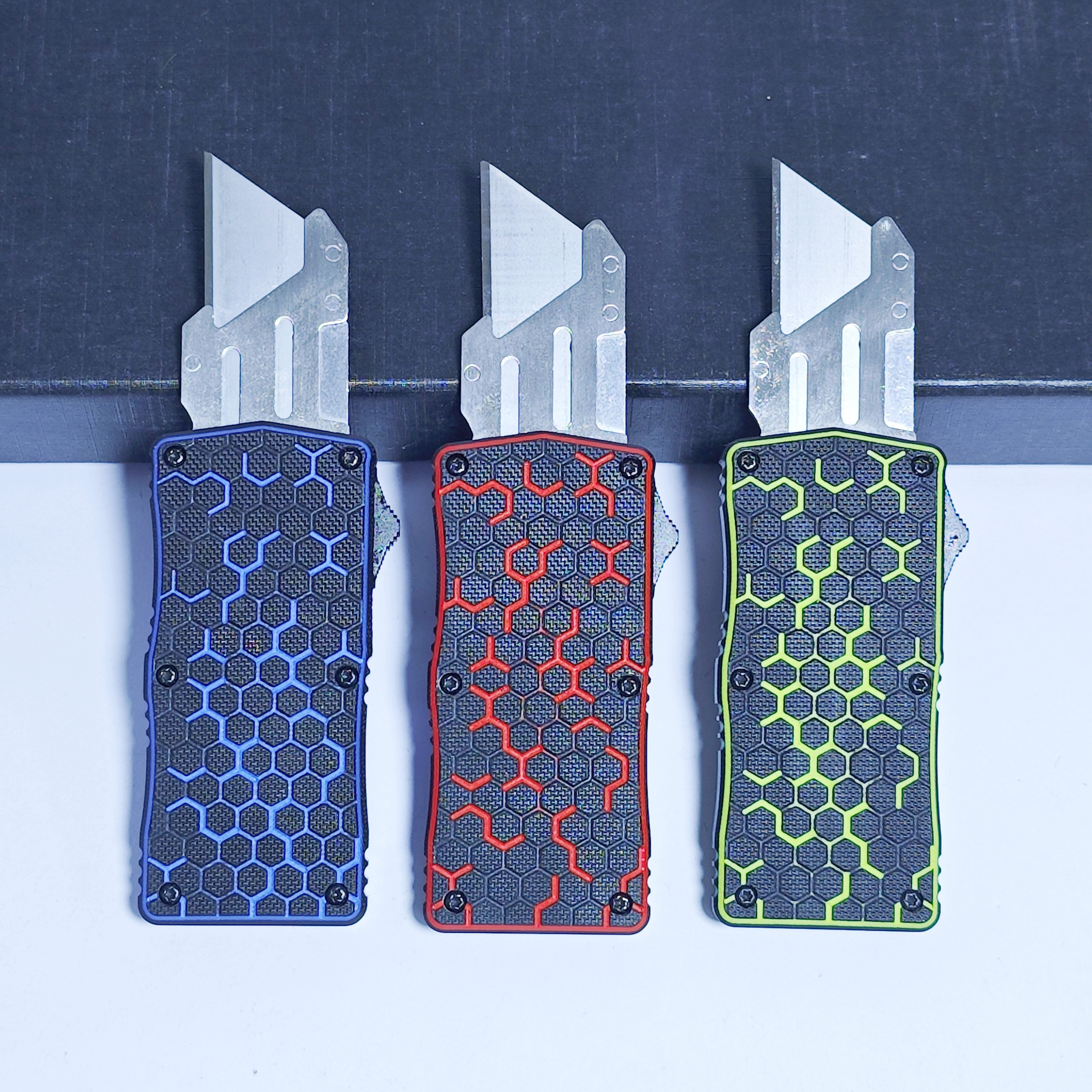 Double Action Otf Cutting Tool Pocket Craft Utility Knife Retractable Hobby Precision Knife Box Cutter