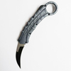 Chinese Wholesale Carbon Fiber Coated Dinosaur Bone Otf Auto Karambit Knife