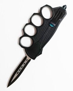 1918 Us Trench Multi Styles Tactical Combat Double Blade Automatic Knuckle Otf Auto Knives