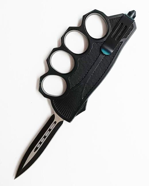1918 Us Trench Multi Styles Tactical Combat Double Blade Automatic Knuckle Otf Auto Knives
