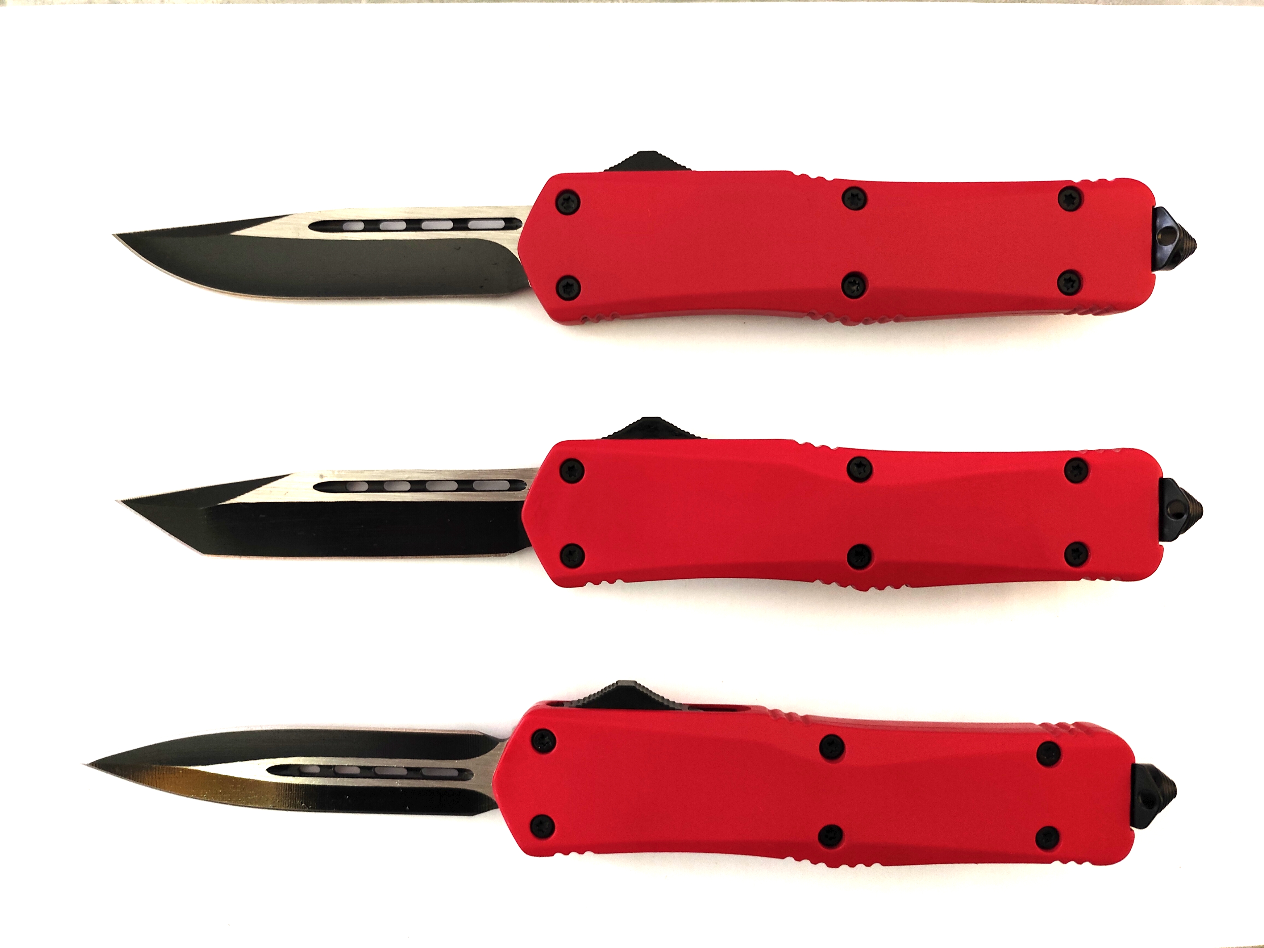 Large Auto Otf Knife Hunting Switchblade Wholesale Automatic Blade Knife
