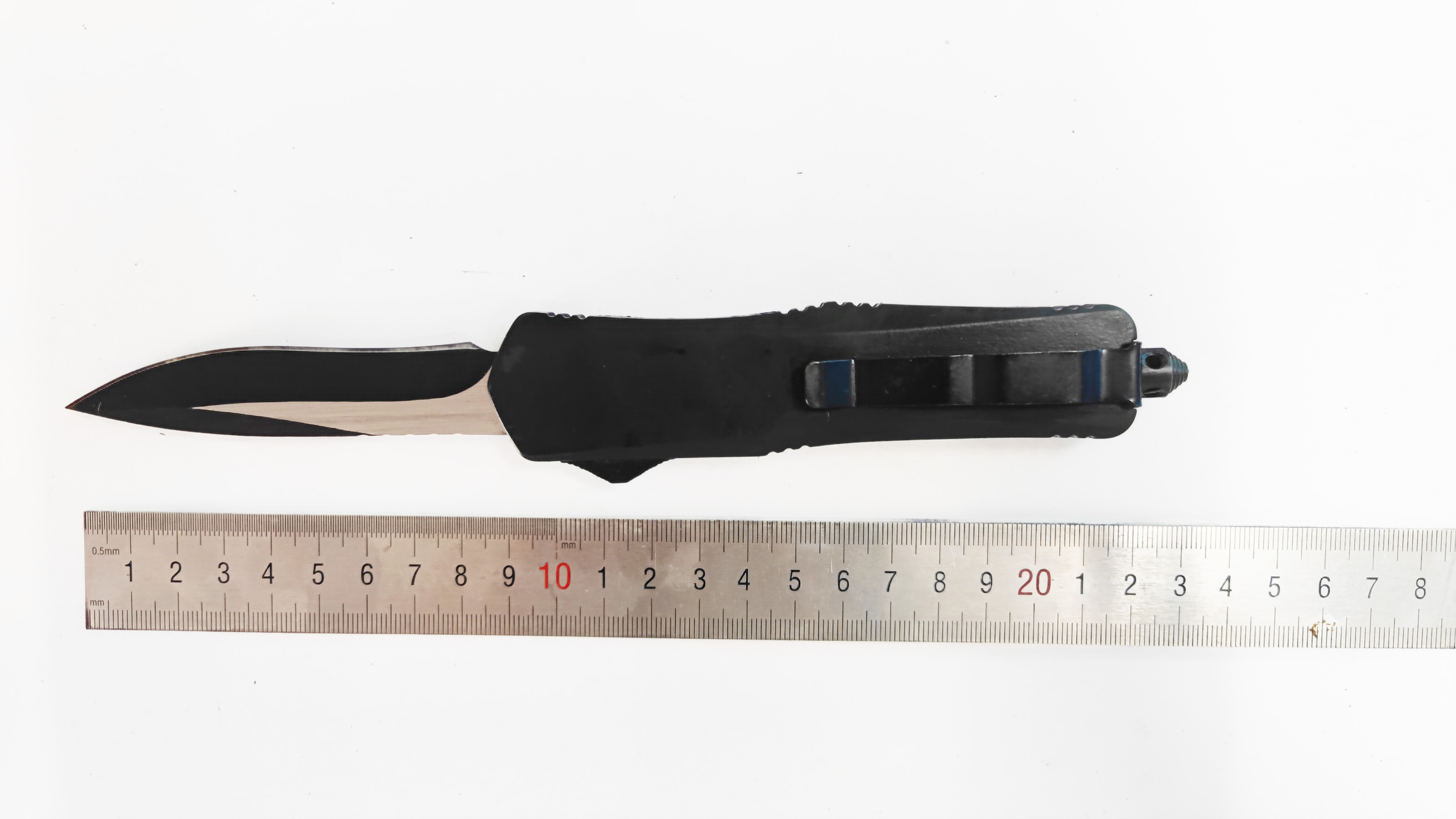 Otf Sliding Pushbutton Switchblade Custom Self Defense Knife Automatic Knives