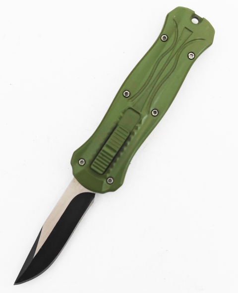 Wholesale Price Portable Mini Micro Hunting Double Action Sided Tactical Otf Edged Double Action Automatic Knives