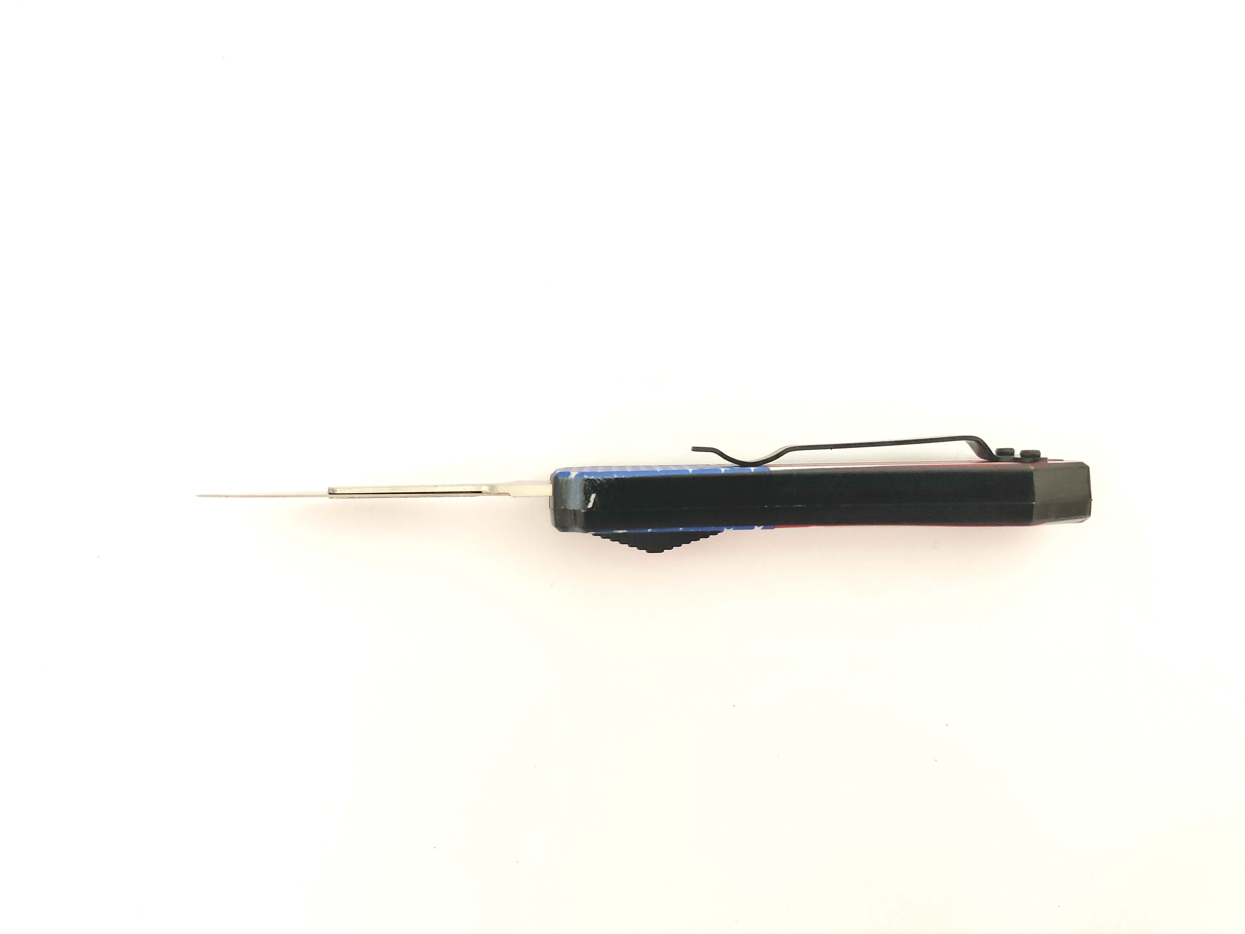colorful American flag chinese wholesale manufacturer assisted replaceable utility otf knife