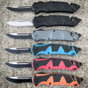 Serrated Edge Switchblades Automatic Knives Hunting Large Evader Rescue Otf Knife