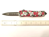 Ghost Skull Multiple Styles Double Sided Switch Blade Defense Dual Action Otf Knife