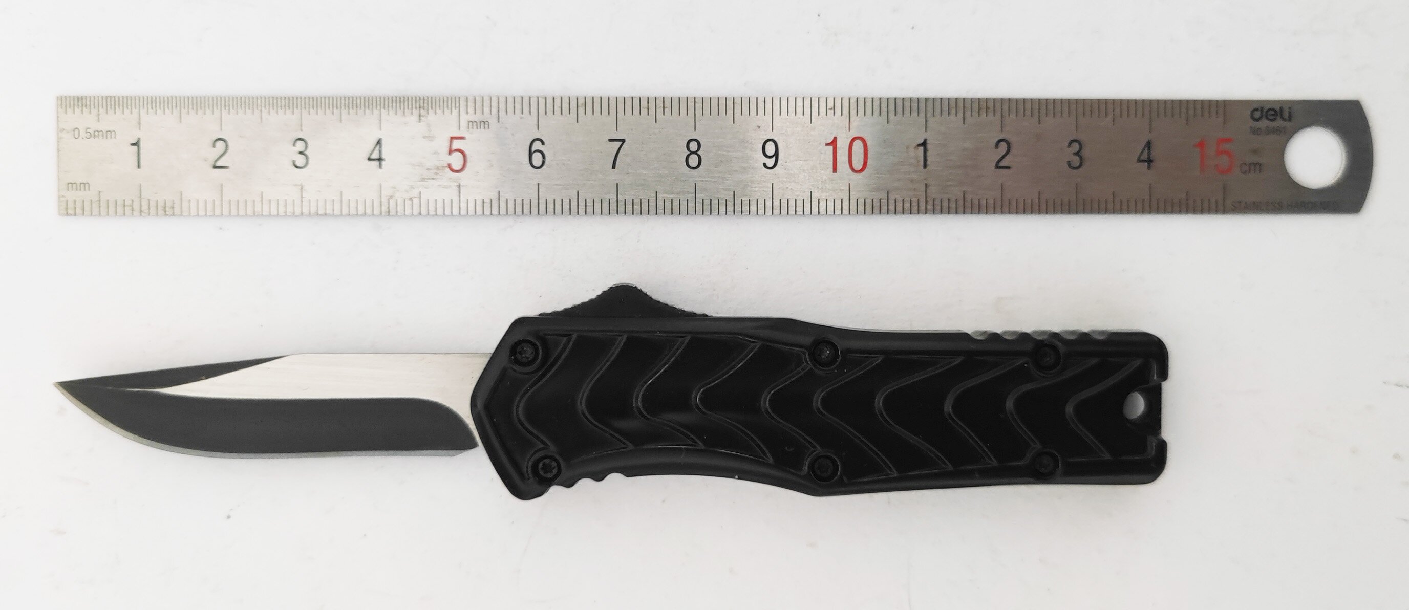 Mini Auto Portable Ejector Flick Knife Blade Pocket Outdoor Otf Knife
