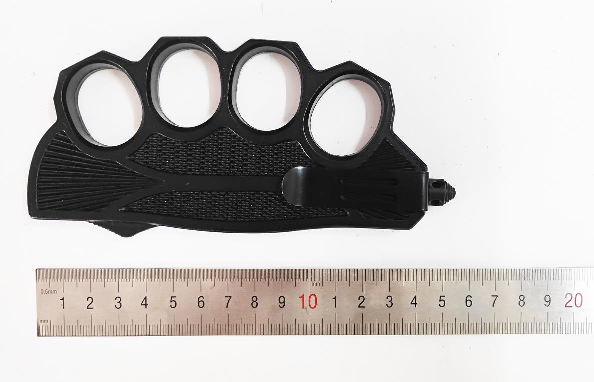 Shell CNC Blade Auto Otf Fist Trench Tactical Knuckle Knife Motorcycle Knife