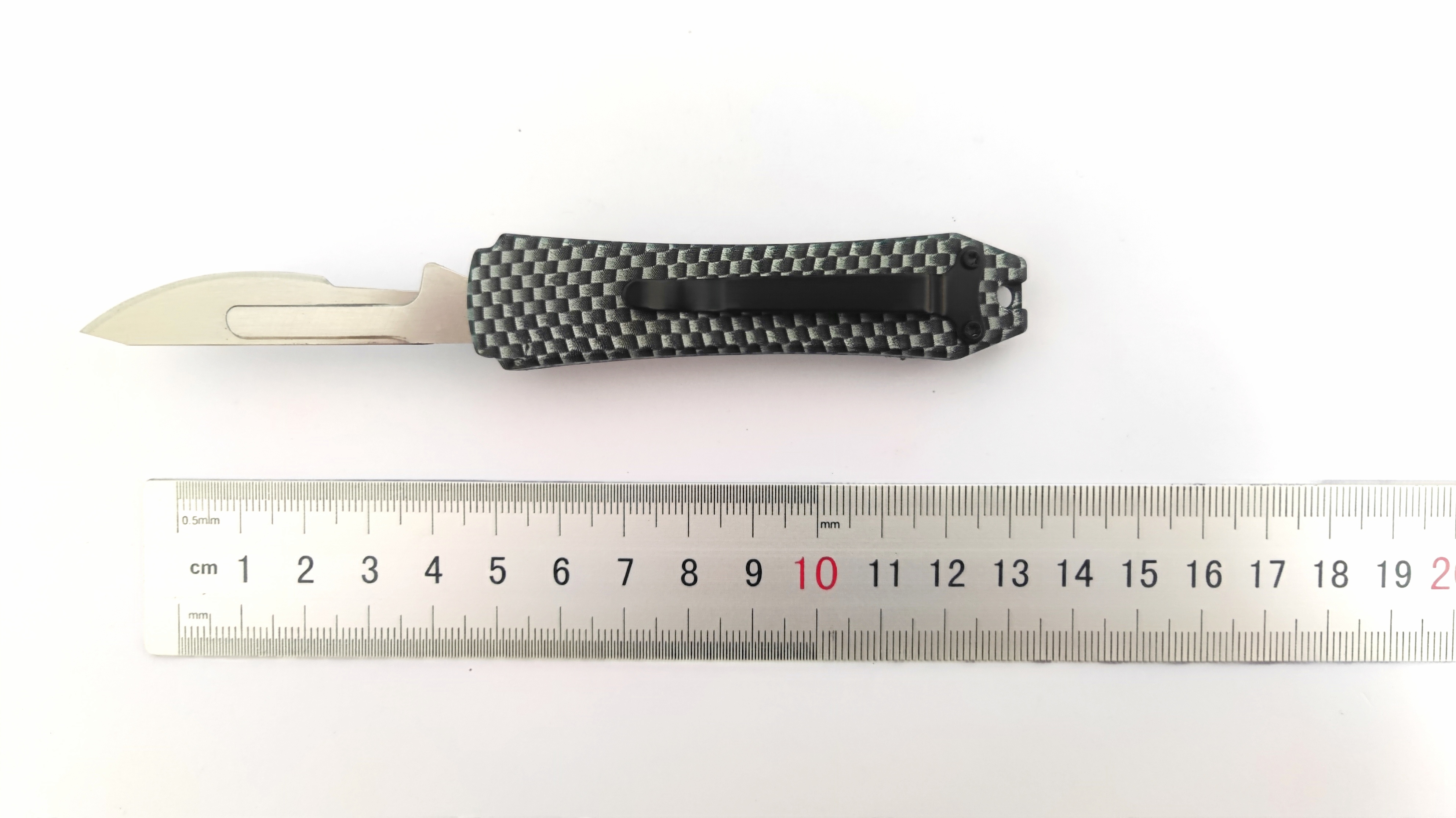 Pluggable Replaceable Automatic Surgical Blade Portable Bistoury Scalpel Multiple Blade Otf Knife