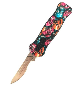Wholesale Supplier Mini Surgery Knife Otf Detachable Scalpel Automatic Knife