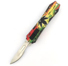Carbon Steel Surgical Blade Multiple Use Replaceable Otf Automatic Scalpel Knife with Clip