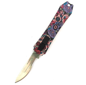 No. 24 Scalpel Blade Multifunctional Pocket EDC Knives Automatic Otf Knife