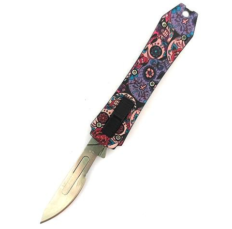 No. 24 Scalpel Blade Multifunctional Pocket EDC Knives Automatic Otf Knife