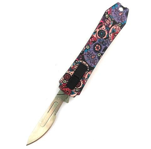 No. 24 Scalpel Blade Multifunctional Pocket EDC Knives Automatic Otf Knife