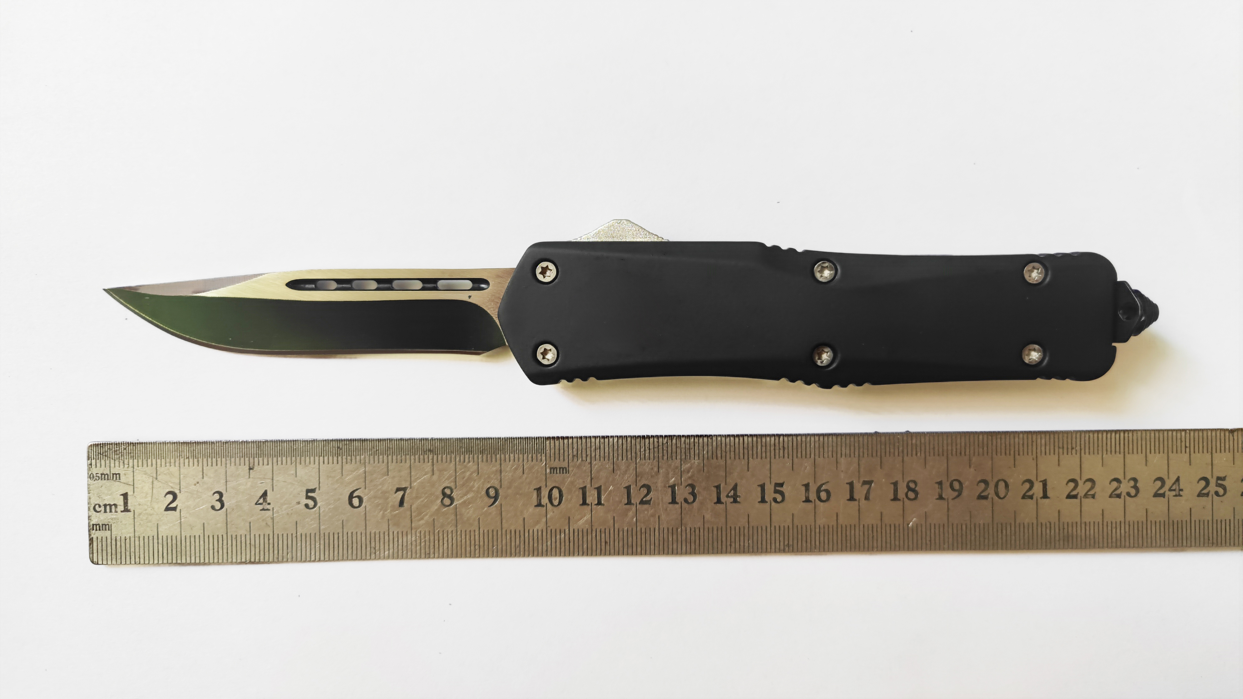 Custom Otf Knife Single Blade Emergency EDC Pocket Automatic Tactical Knife
